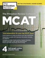 The Princeton Review Complete MCAT: New for MCAT 2015 (Graduate Scho - VERY GOOD