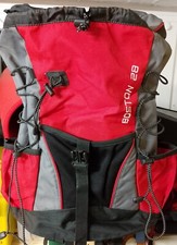 Wanderrucksack, Rucksack Herren, High Peak, Boston 28, rot, gebraucht