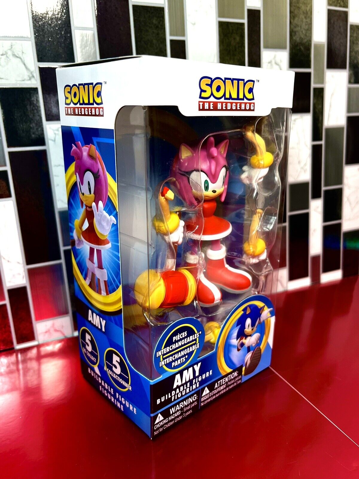 Sonic The Hedgehog Action Figure (Amy Rose)