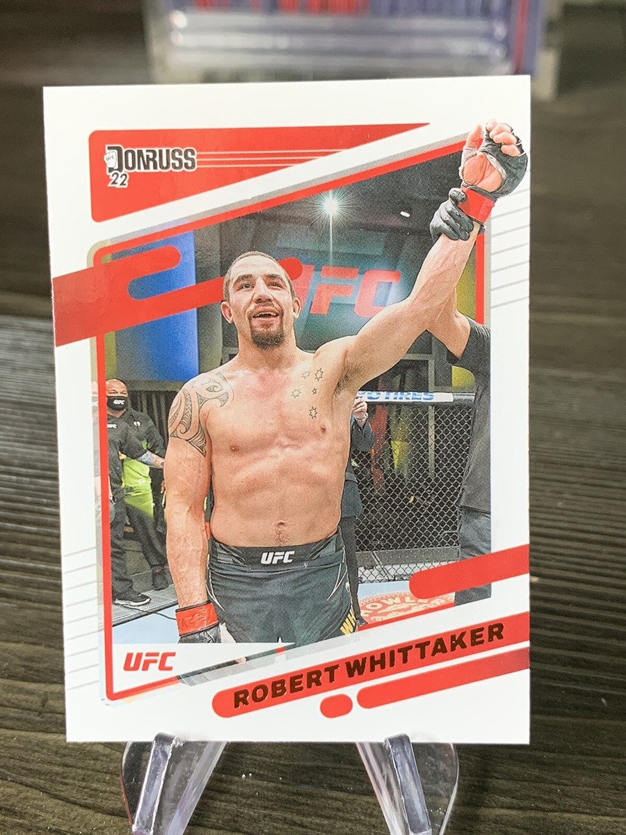 2022 Panini Donruss UFC Robert Whittaker Base #28
