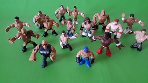 wwf mini figures
