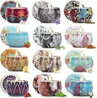 Yinuo Mirror 12Er Set Duftkerzen Geschenkbox Aromatherapie Muttertag