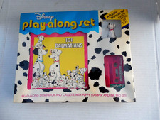 Disney Company 101 Dalmatians Play Along Set Cassette  Read Along Book New