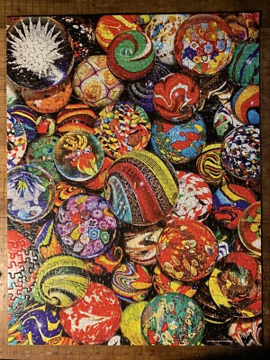 Springbok's 500 Piece Jigsaw Puzzle Marble Madness 18'' x 23'' Complete