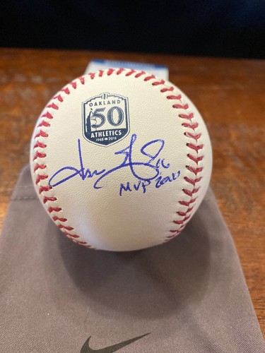 Jason Giambi Signed Oakland A's 50th 