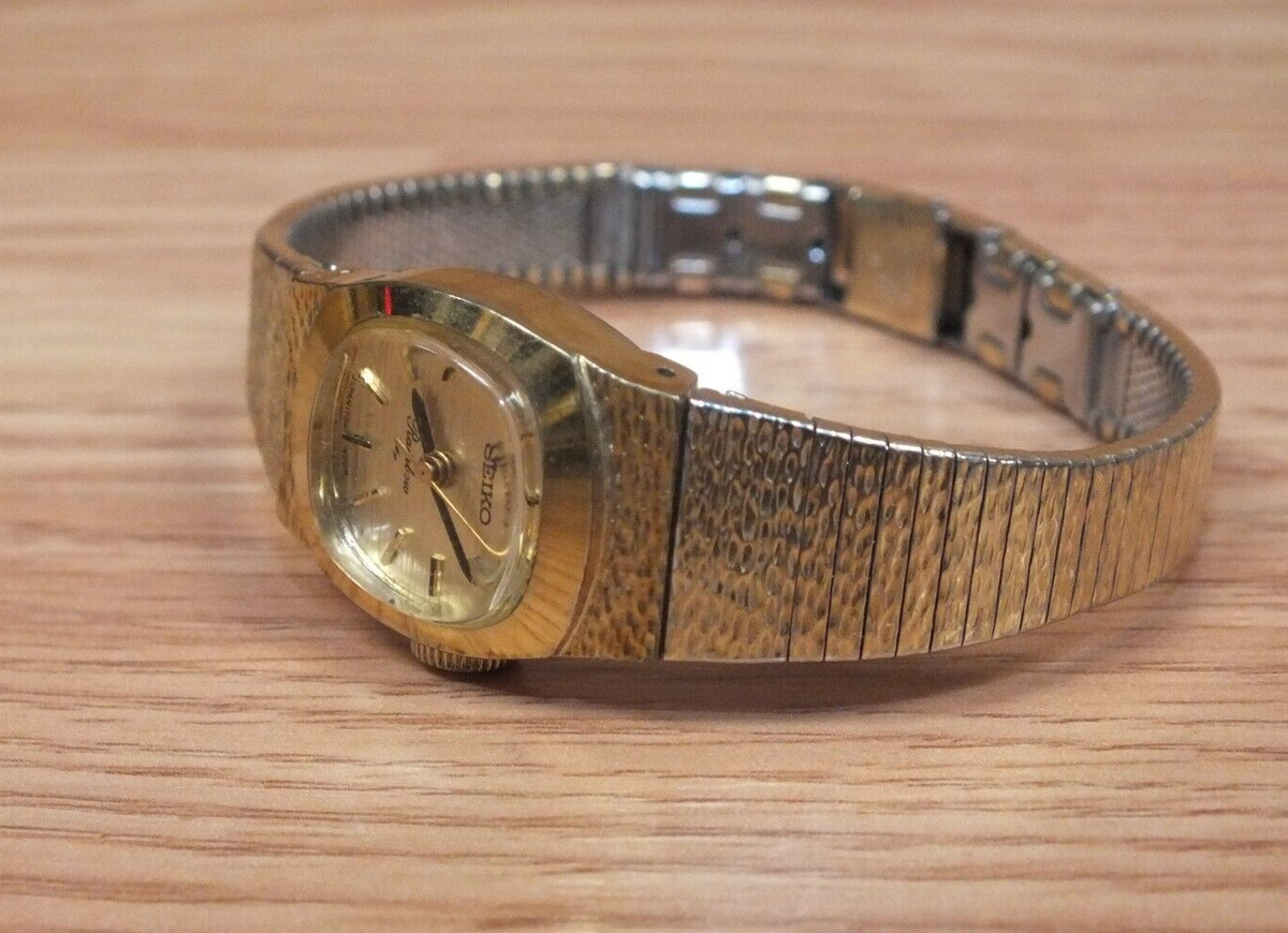 Vintage Seiko 12K Gold (6N0880) SGP Back Steel 1104-3230 Vintage Seiko 12K Gold (6N0880) SGP Back Steel 1104-3230