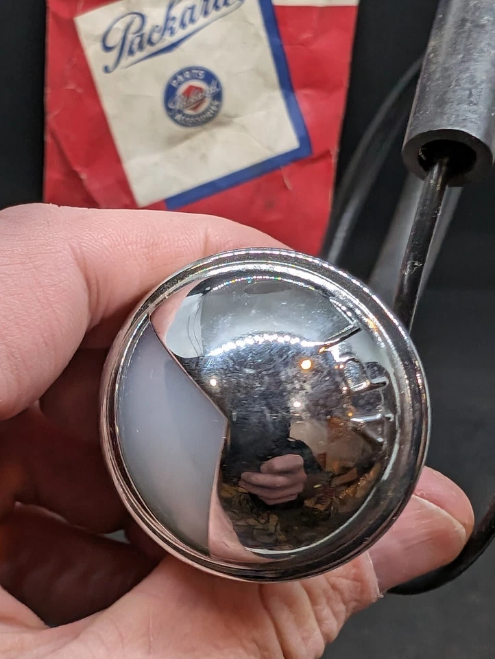 NUEVO DE LOTE 1954 PACKARD CLIPPER PLACA LUZ LÁMPARA JUEGO 439628 4PL Foto 3 de 4