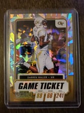 2021 Panini Contenders Darren Waller Exclusive Gold Cracked Ice Game Ticket /23