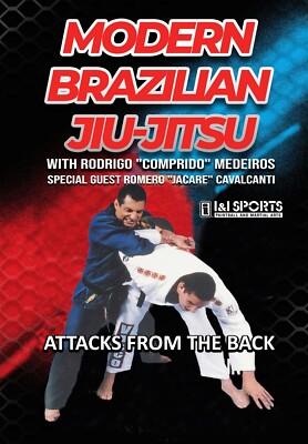 Modern Brazilian Jiu Jitsu #6 Attack from Back DVD Rodrigo Comprido Medeiros 
