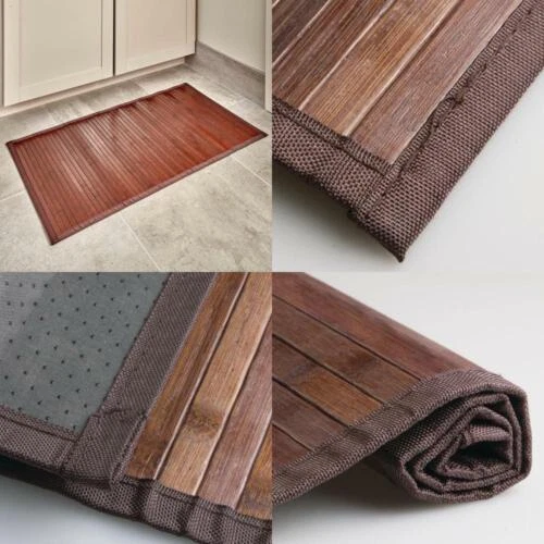 Alfombrillas De Baño de Bambú InterDesign, tapetes y fundas Inodoro