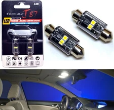 LED Light Canbus Error Free 6418 5W White 5000K Two Bulbs Map Replacement Lamp