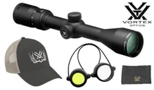 Vortex Diamondback 3-9x40 V-Plex Reticle MOA Rifle Scope w/ Hat DBK-M-01P