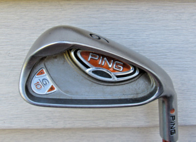 Ping G10 6 Iron Orange Dot TFC 129 I Soft Regular Senior  37''  G 10