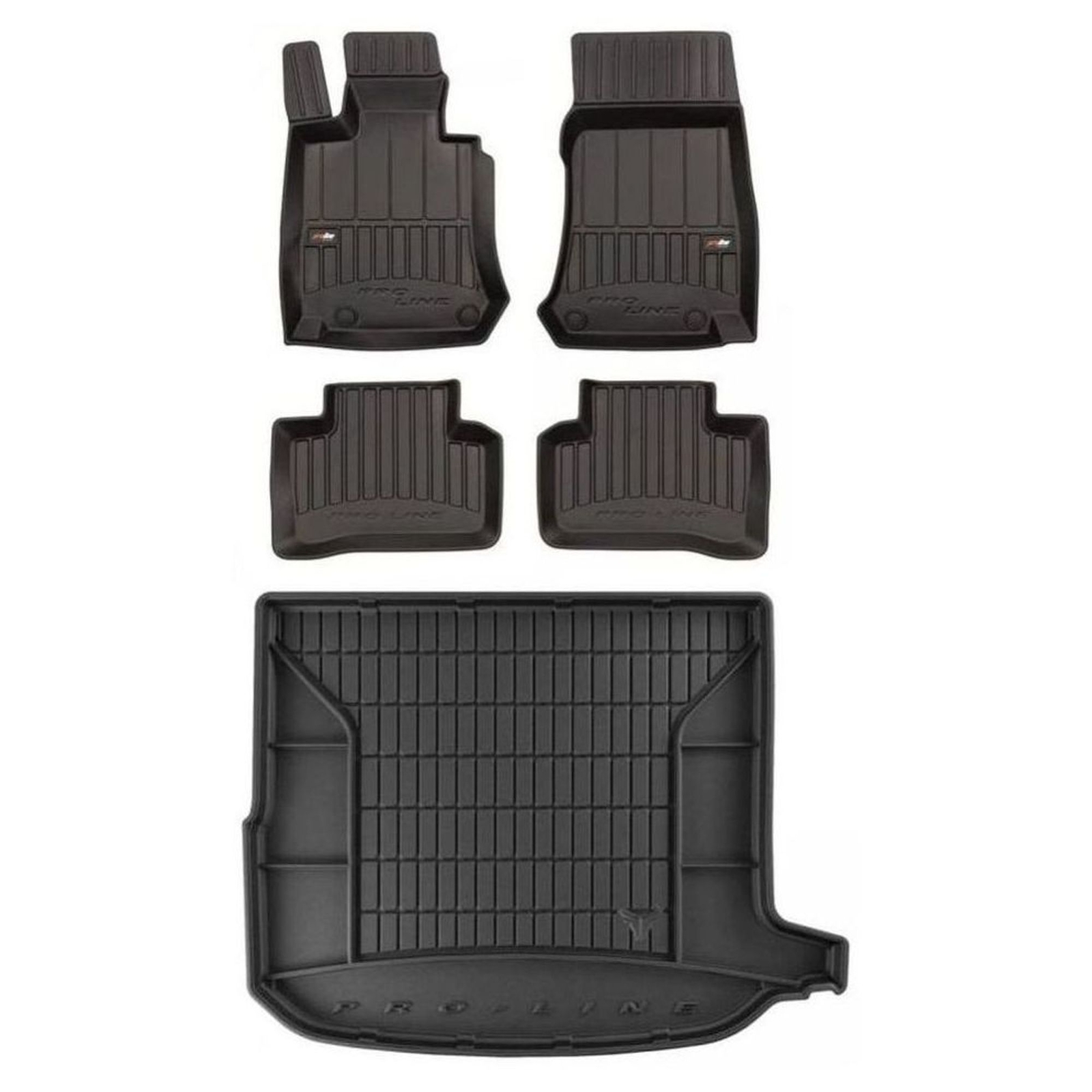 Tapis de sol Frogum TPE anti-boue et coffre net pour Mercedes GLC C253 2016