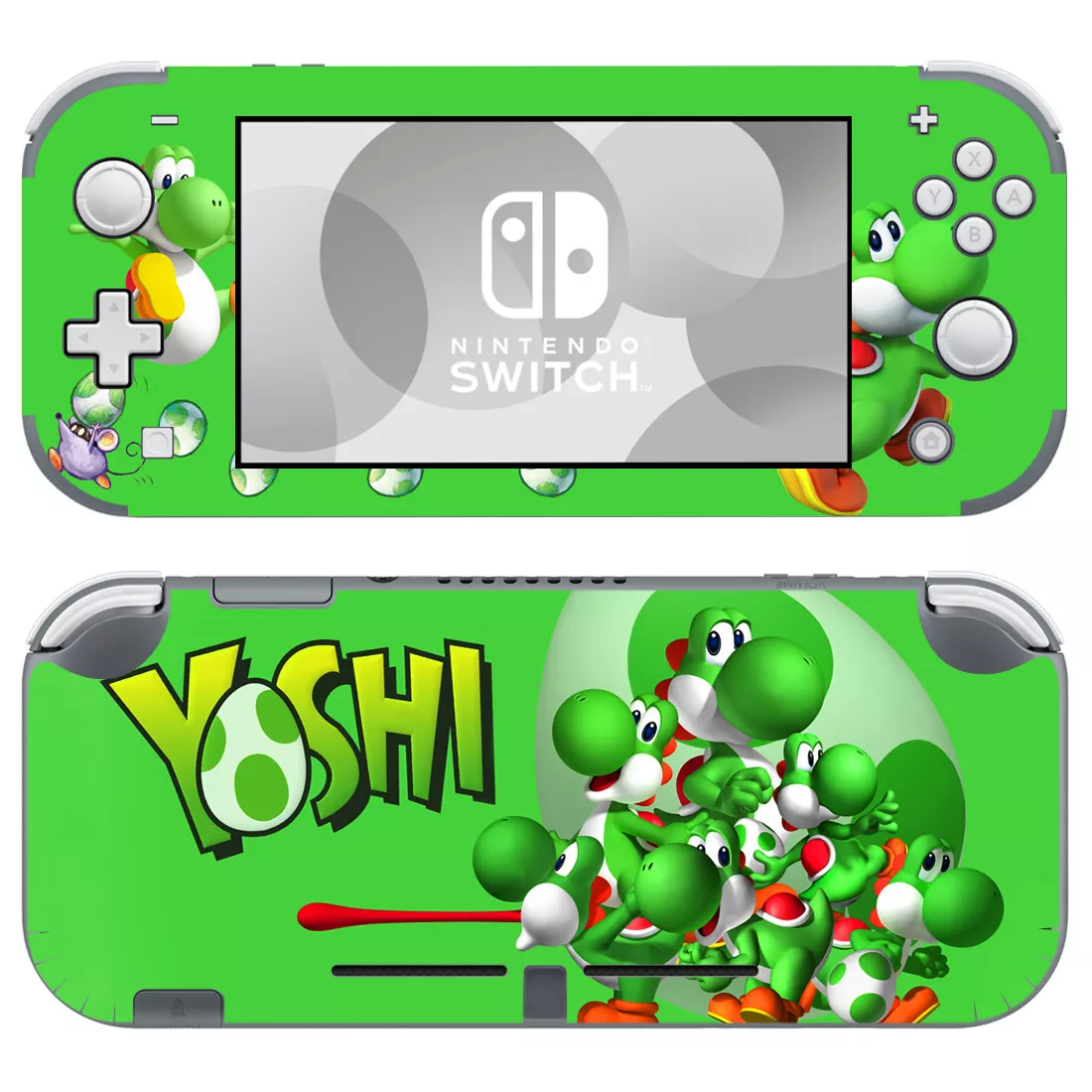  Mario Protector Skin Decal Sticker for Xbox 360 Slim (1 piece  for the game console & 2 pieces for 2 controllers) : Video Games