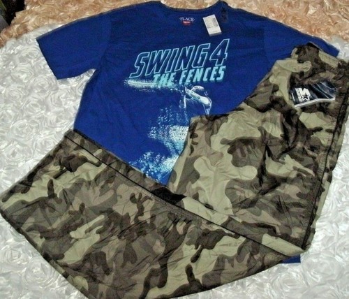 NWT Boys Size 16 CAMO Pants OUTFIT LOT 