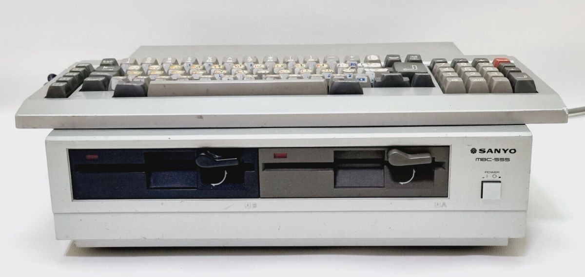 Vintage Sanyo MBC 555 Rare Personal Computer - For parts only | eBay
