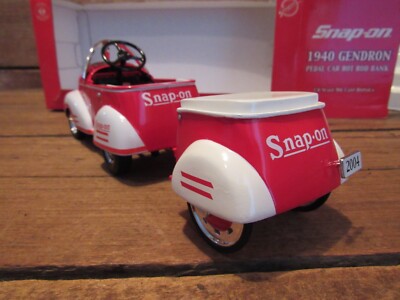 Vintage Snap On Tools 1940 Gendron Pedal Car Hot Rod Bank