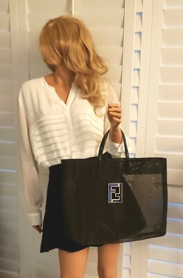 fendi mesh tote