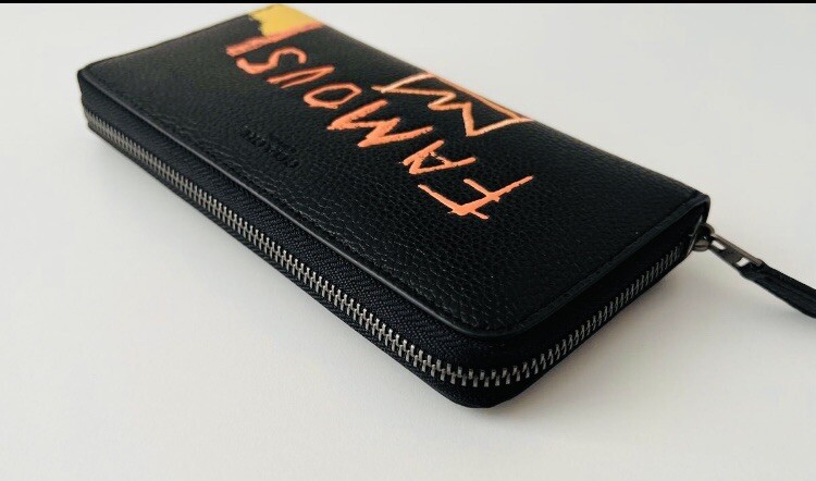 COACH x Basquiat , C5447, Long Zip Wallet, FAMOUS, Crown COACH x Basquiat , C5447, Long Zip Wallet, FAMOUS, Crown