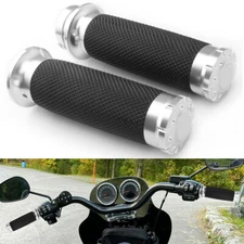 1" Inch Motorcycle Handle Bar Hand Grips For Harley Honda Yamaha Kawasaki Suzuki