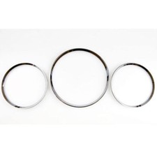 Chrome Dashboard Dial Gauge Ring Set For Mercedes Benz W163 Ml Class