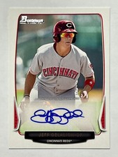 2013 Bowman Jeff Gelalich #BPA-JG Paper Prospect Autograph Cincinnati Reds