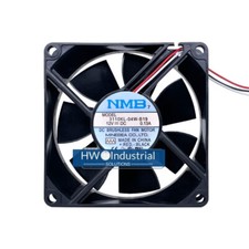 NMB 3-wire 3110KL-04W-B19 8025 8CM 12V 0.13A Dual Ball Cooling Fan