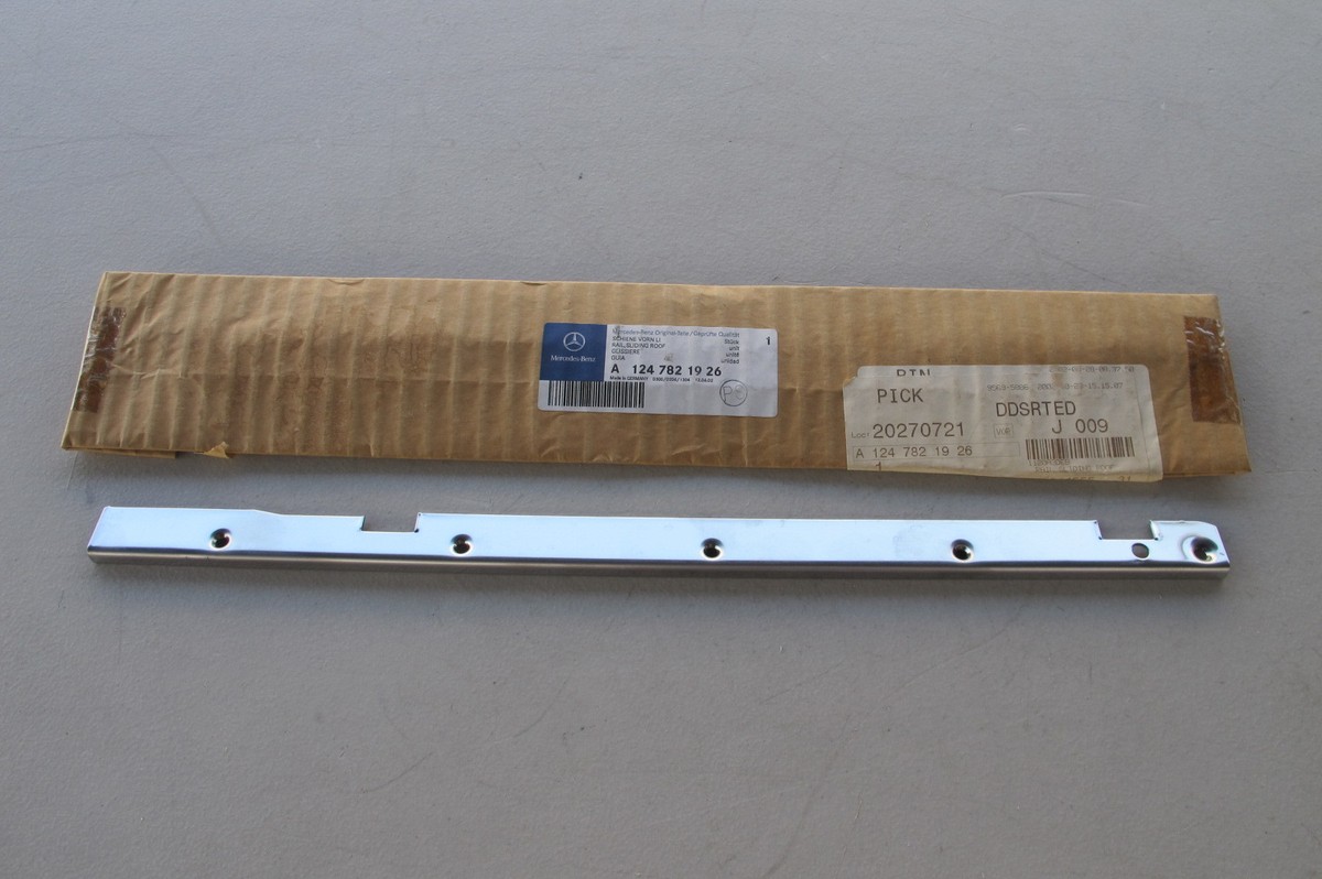 Nos OEM Sunroof Slide Rail Left A1247821926 fits Mercedes 300 560 