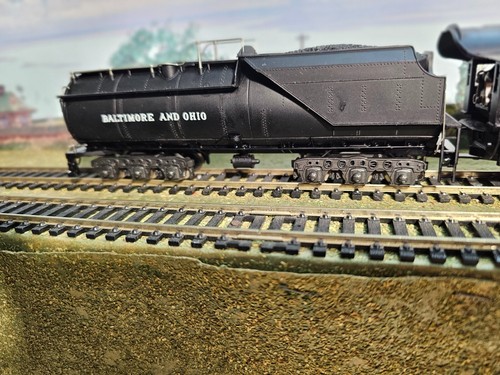 AHM RIVAROSSI HO 4-6-2 Light Pacific Steam Locomotive Baltimore and Ohio #462 - Picture 7 of 10