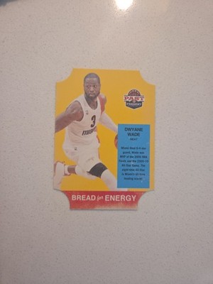 Dwyane Wade 2011-12 Panini Past & Present Bread for Energy  #44 Die-Cut Miami He