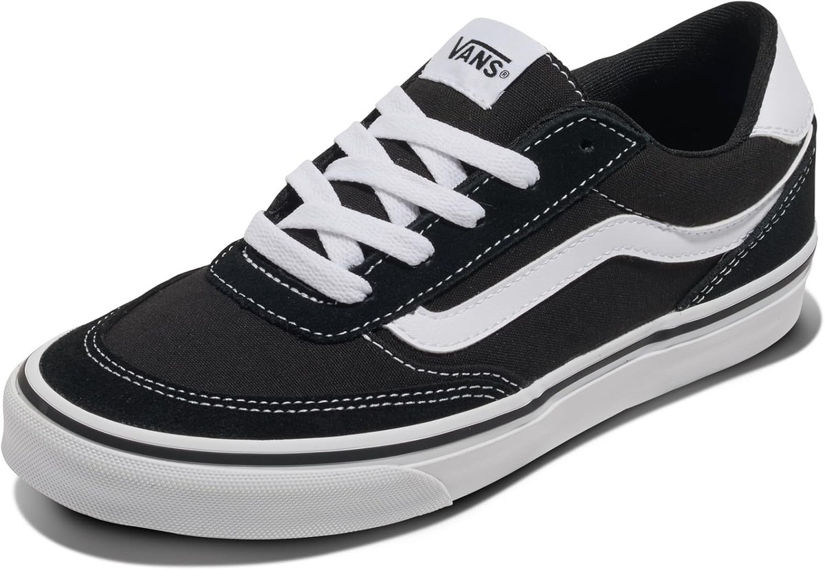 Vans Women's Brooklyn Ls Shoe Low-top Sneakers for Everyday Wear, 