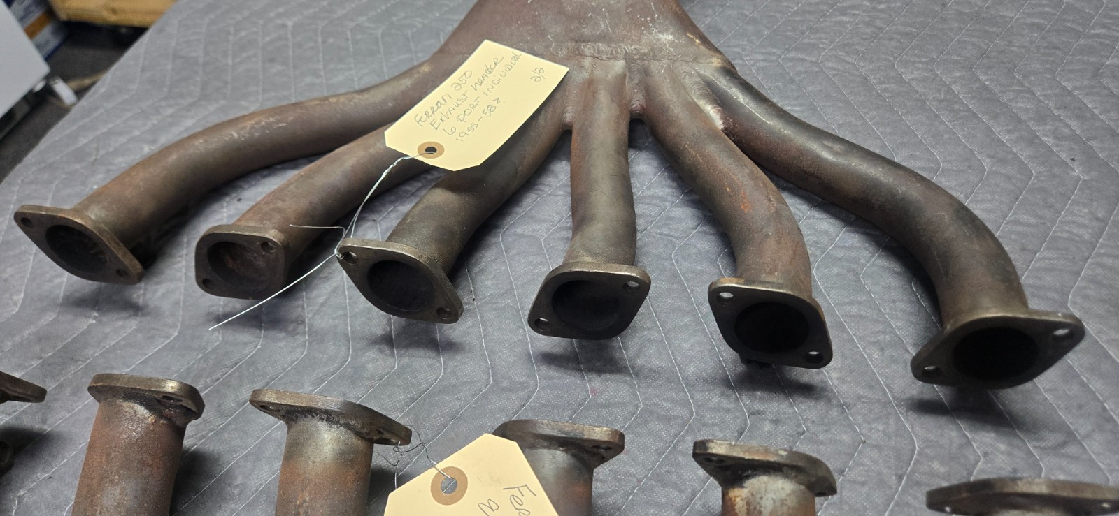 Ferrari 6 into 1 Exhaust Headers (ORIGINAL) early 250 GT SWB/Cali/GTE 