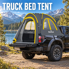Pickup Truck Bed Tent For 5.5-6 Ft Bed Pu2000mm Waterproof Double Layer Pickup Truck Bed Tent For 5.5-6 Ft Bed Pu2000mm Waterproof Double Layer