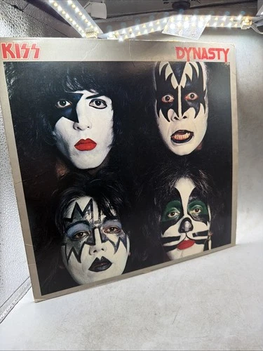 KISS Dynasty LP CASABLANCA NBLP 7152 rare original with inner sleeve VG+