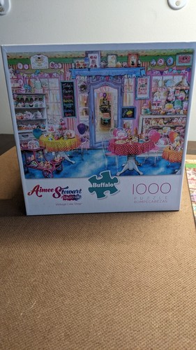 Buffalo Puzzle Aimee Stewart Collection Vintage Cake Shop 1000 pc