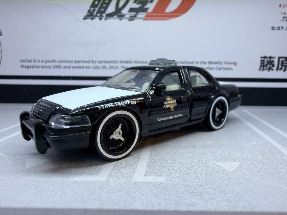 2020 MATCHBOX SUPERFAST - 2006 FORD CROWN VICTORIA TEXAS HIGHWAY PATROL 3D Swap - Image 4 of 4