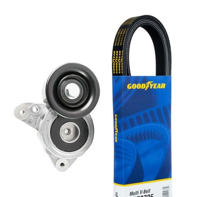 Goodyear Replacement Belts and Hoses Serpentine Belt Drive Component Kit 3155