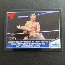 2013 Topps, Alberto Del Rio, best of WWE, #79