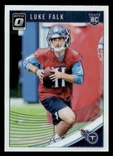 2018 Donruss Optic #132 Luke Falk Rookie Tennessee Titans