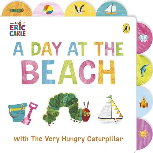A Day at the Beach with The Very Hungry Caterpillar by Eric Carle (Board book) - Image 6