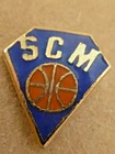 pin's pins badge. sport SCM basketball basketball Le Mans tab 1