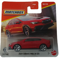 Matchbox 2026 - Subaru WRX S4 STI - NEU & OVP