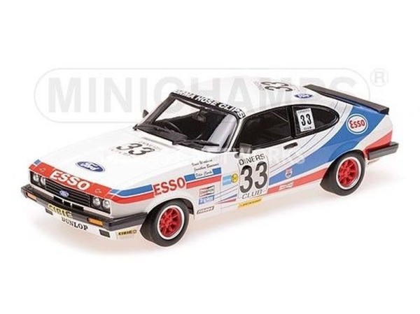 Minichamps 155818633 Ford Capri 3,0 1:18 Woodman/Buncombe/Clark 3RD Place Spa 24-image