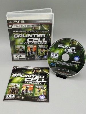 Tom Clancy's Splinter Cell: Trilogy (Sony PlayStation 3, 2011) PS3 CIB Very Good