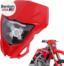 Dirt Bike LED Headlight,Motorcycle Headlights Kit Universal for CRF250R CRF250F