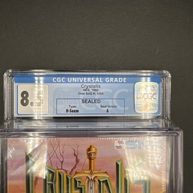Crystalis 1990 NES CGC 8.5 Sealed H-Seam Nintendo Entertainment System WATA VGA
