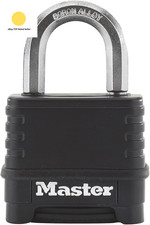 Heavy Duty Padlock [Combination] [Zinc] [Outdoor] M178EURD - Best U
