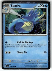 Seadra 011/064 Shrouded Fable Cosmos Holo Promo