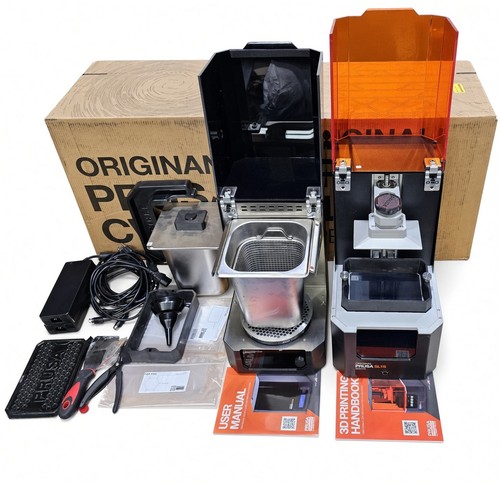 Prusa SL1S, CW1S Wash/Cure, 2 Resin tanks, Extra FEP, LOW HOURS, and more!